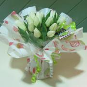 bouquet bulle de tulipes BB02