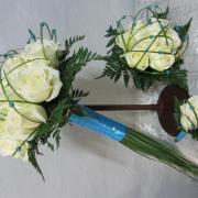 bouquet de mariée et boutonnière (offerte) BM03